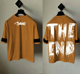 The End Printed  Drop shoulder